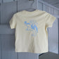 Poppel - T-shirt - Blomsterbarn - Gul