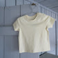 Poppel - T-shirt - Blomsterbarn - Gul