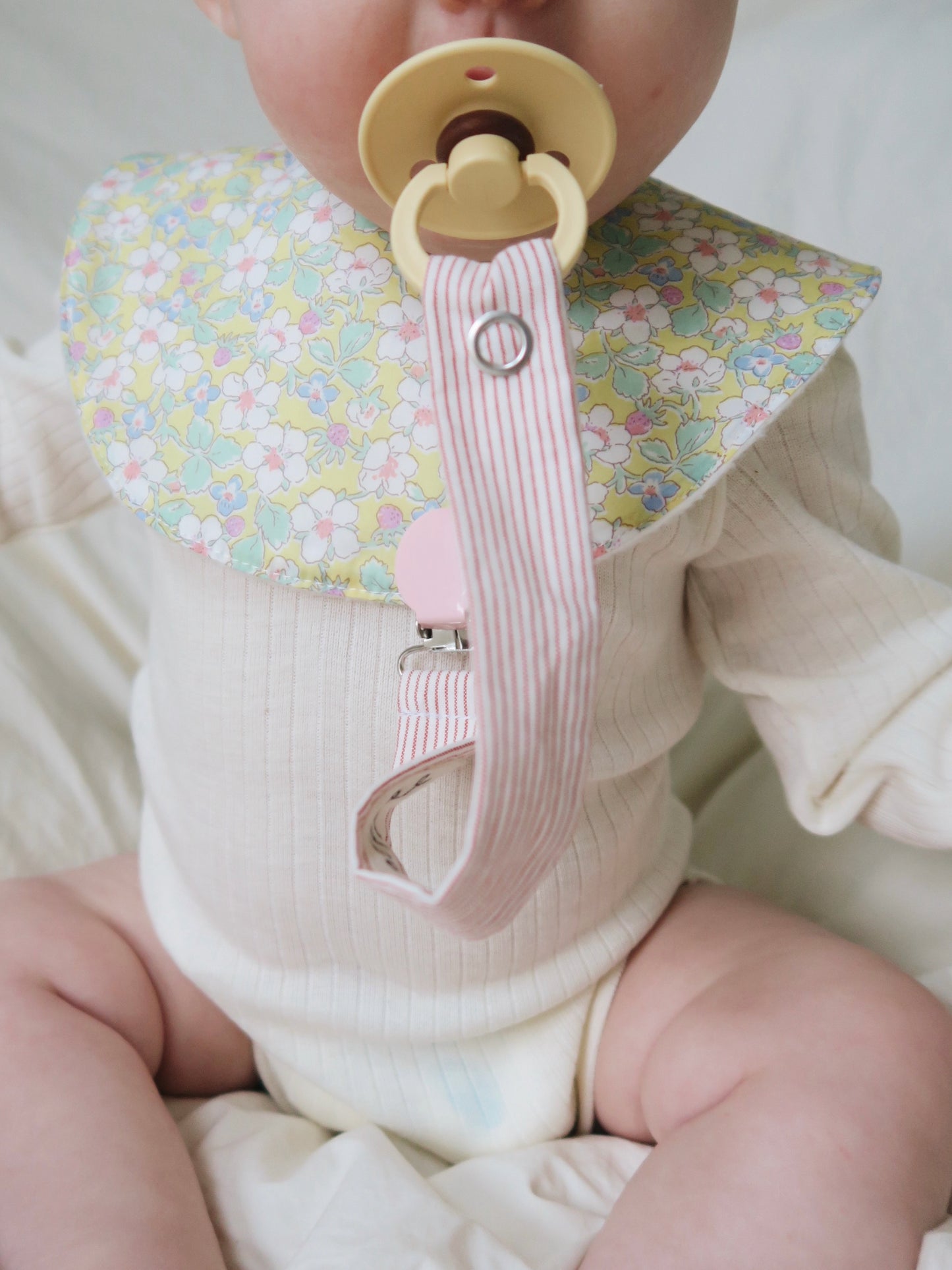 Poppel - Pacifier clip - Tinystripe