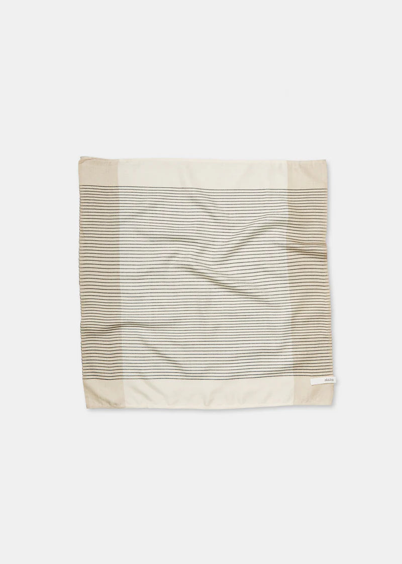 Aiayu - Runa silk scarf - Mix Natural