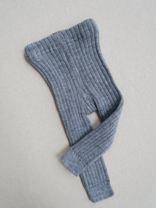 Selana - Wool Leggings - Grey