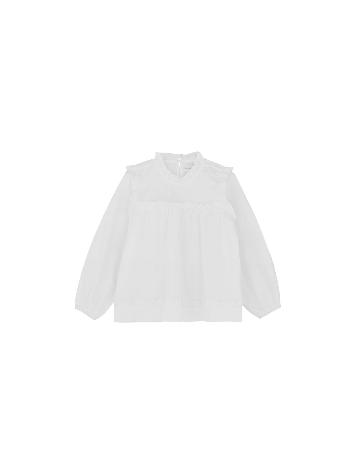 Skall Musling - Marigold blouse - Optic white