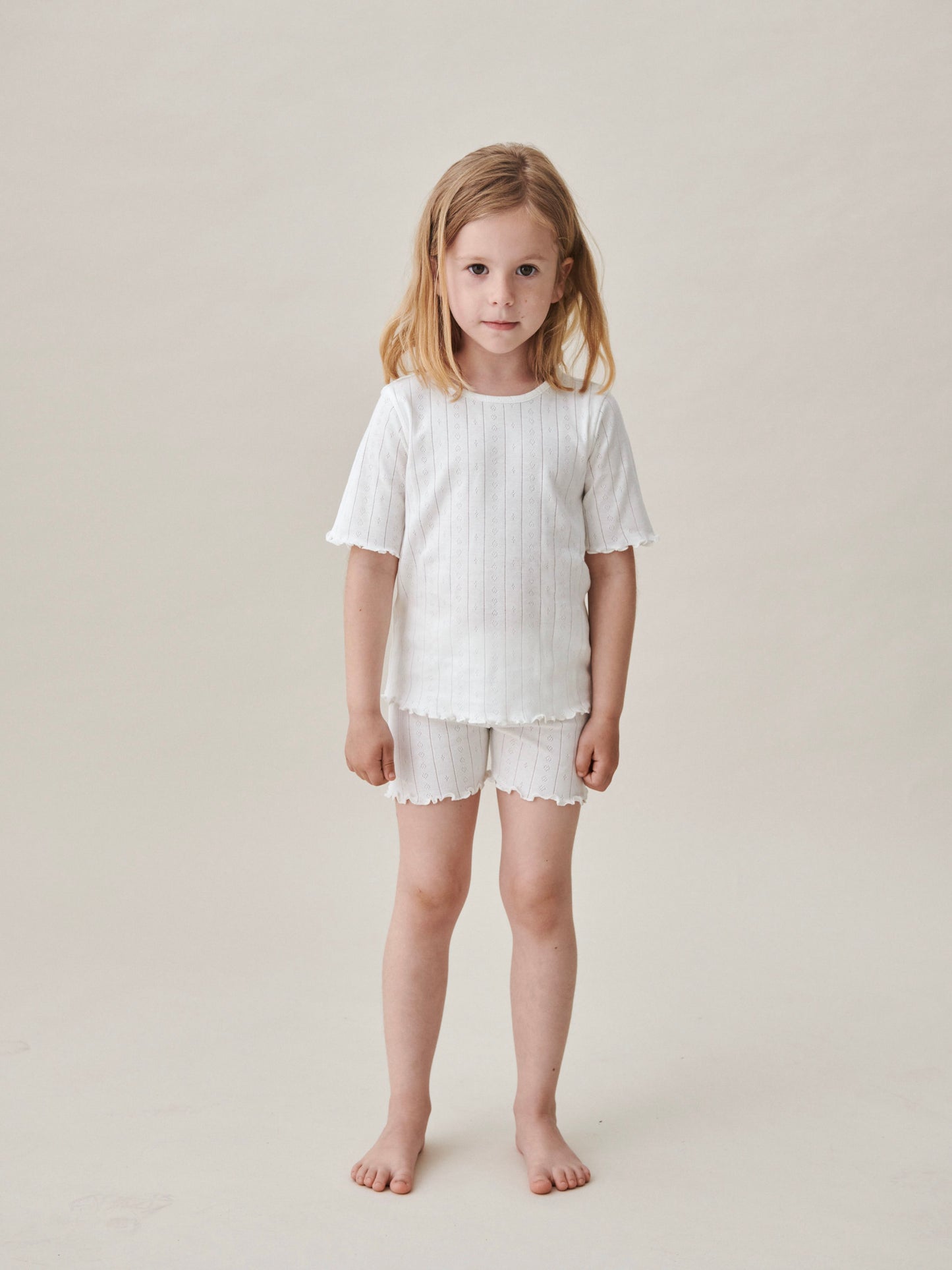Skall Musling - Edie shorts Musling - Off-white