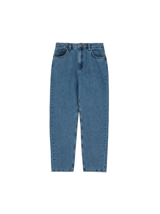 Skall - Allison cropped jeans - Washed blue