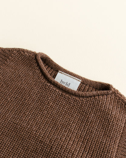 Hvid - Harvey vest - Mocha
