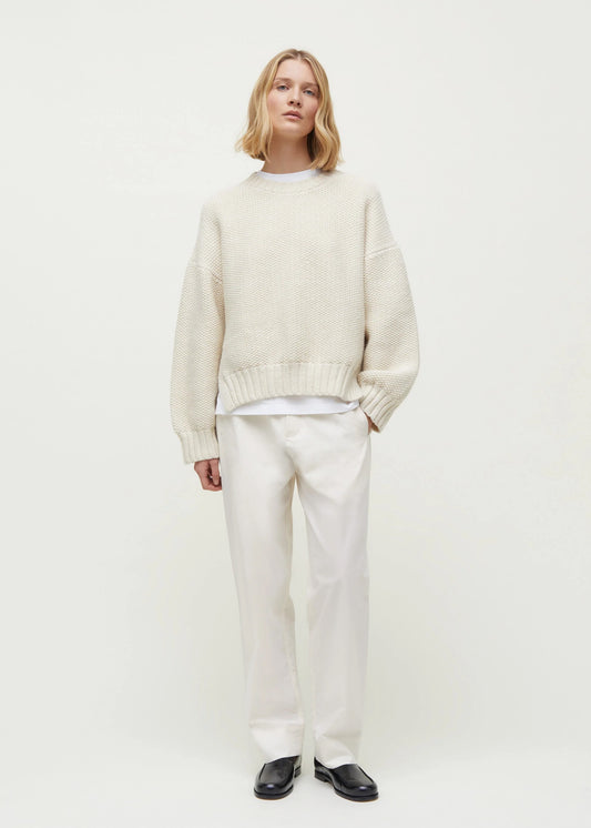 Aiayu - Vetla wool sweater - Pure Ecru