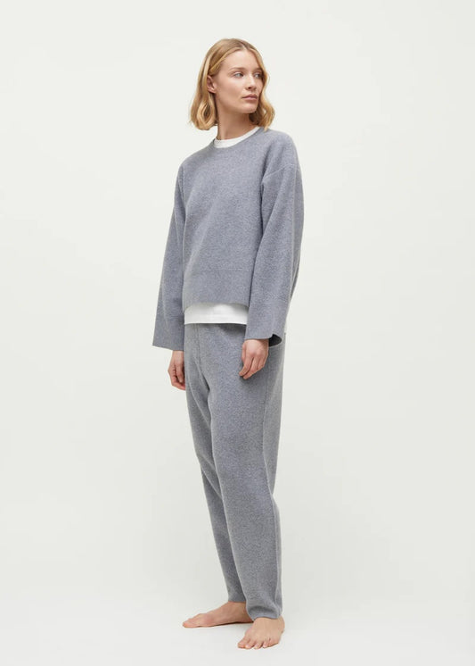 Aiayu -  Willow cashmere sweater - Grey Melange