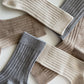 Cóndor - Cotton rib socks - 304 / Linen