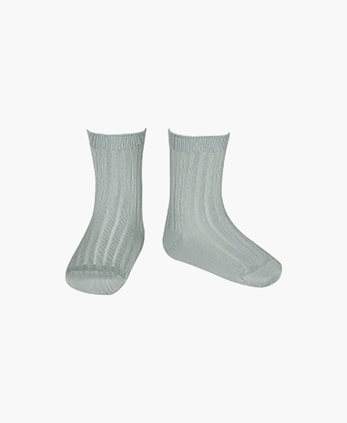 Cóndor - Cotton rib socks - 756 / Dry Green