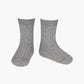 Cóndor - Cotton rib socks - 230 / Dark Grey