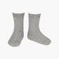 Cóndor - Cotton rib socks - 221 / Light grey