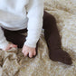 Cóndor - Cotton rib tights - 390 / Dark Brown