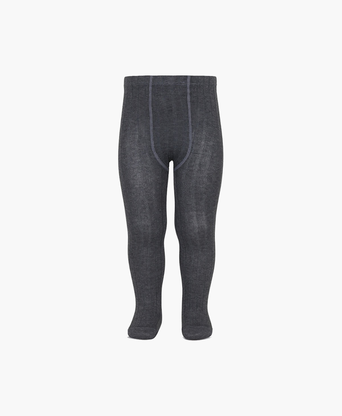 Cóndor - Cotton rib tights - 290 / Dark grey