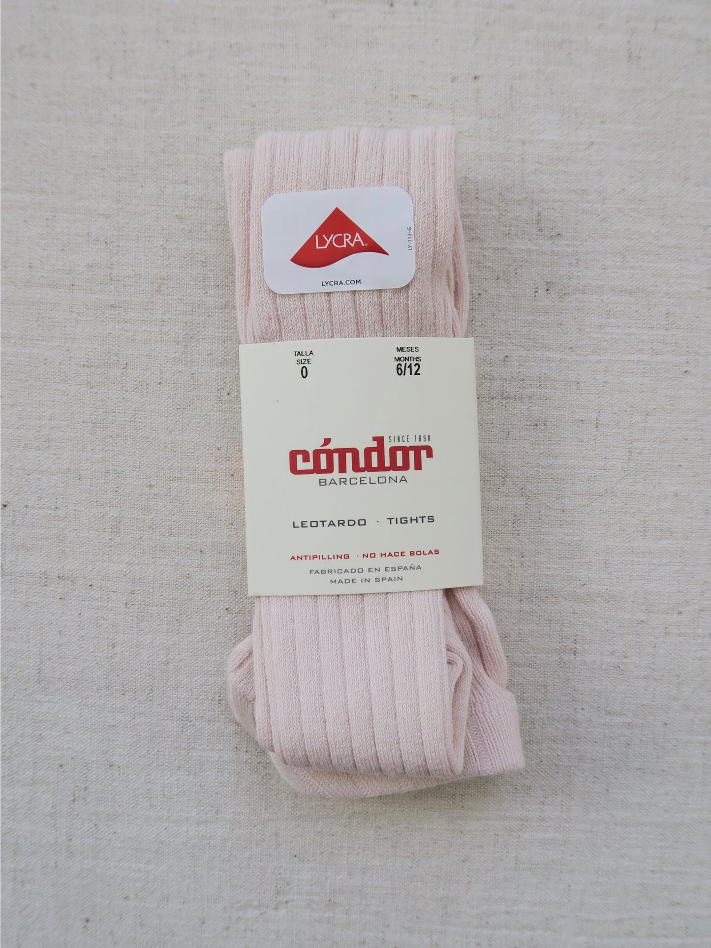Cóndor - Cotton rib tights - 674 / Nude