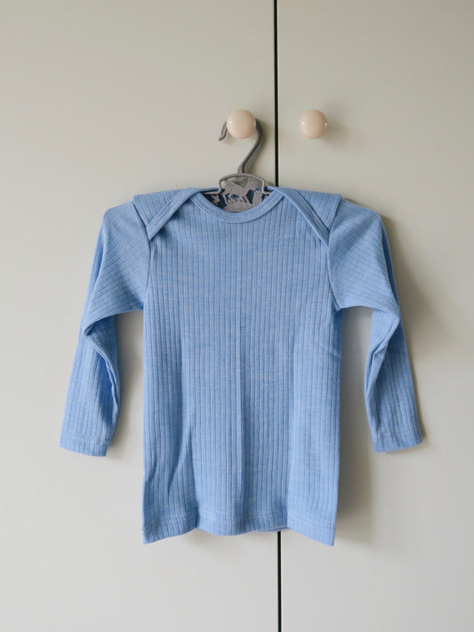 Cosilana - Long sleeve blouse - Blue Melange
