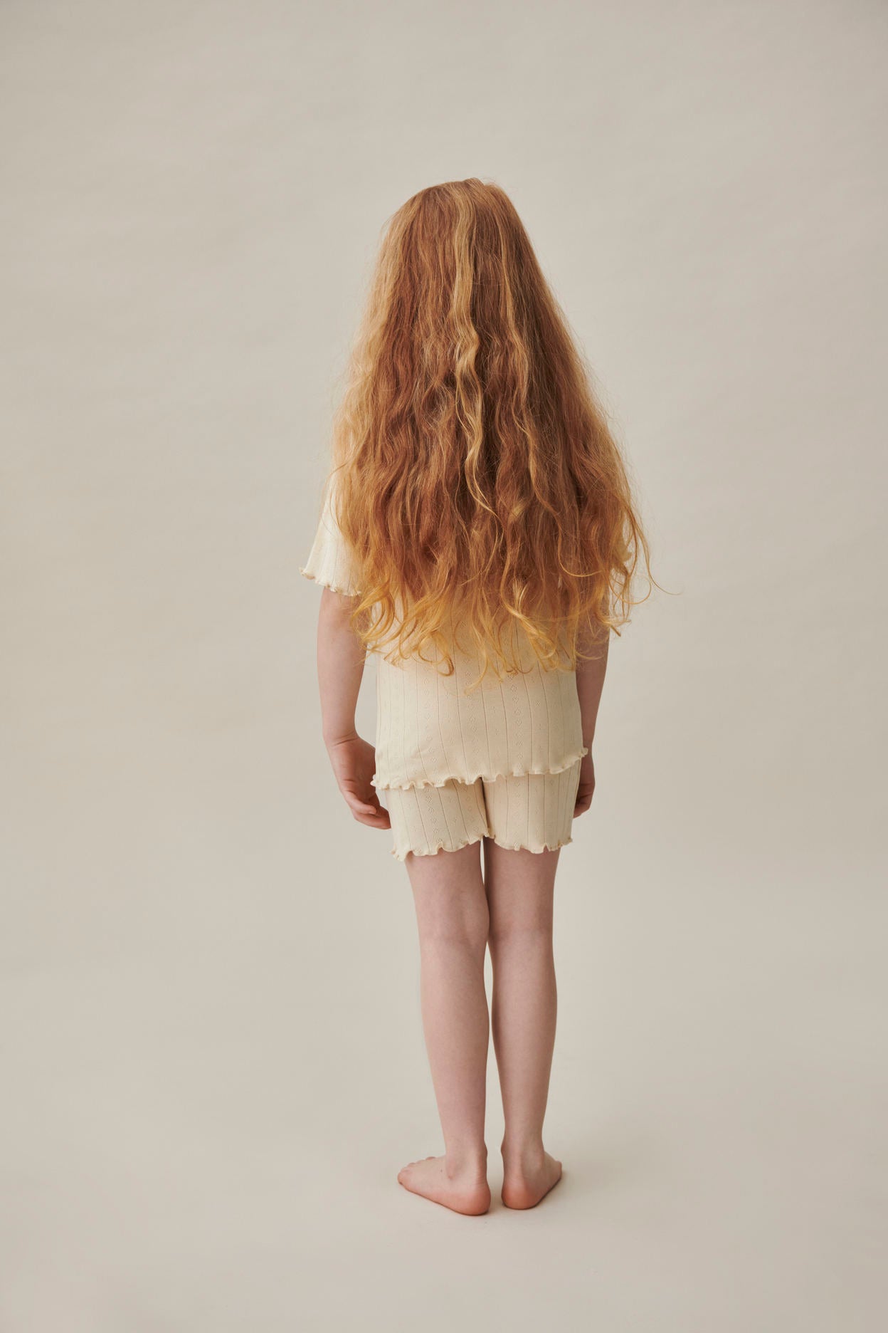 Skall Musling - Edie shorts Musling - Light beige